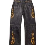 Vale Forever La Flare Leather Pants