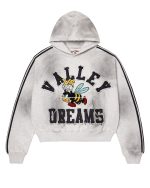 Valefor Ever Anthem Pullover Hoodie [Stone Gray] in front side
