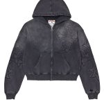 Vale Forever Carver Zip Up Hoodie [black] in front side