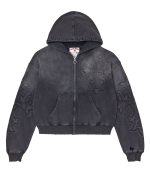 Vale Forever Carver Zip Up Hoodie [black] in front side