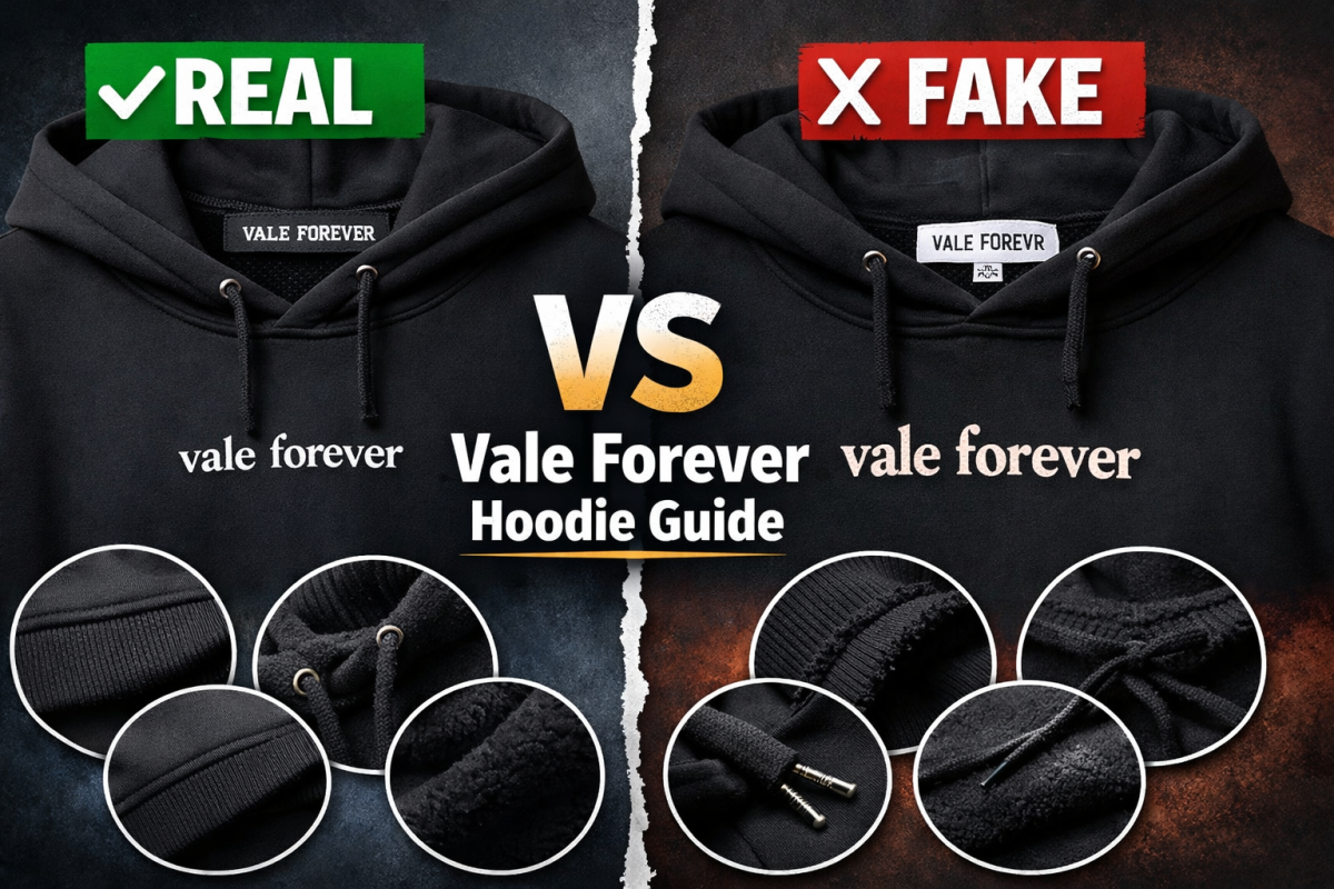 Real vs Fake Vale Forever Hoodie Guide